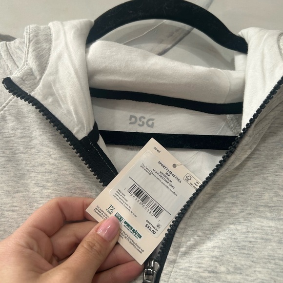 DSG Sport Fleece Full Zip Hoodie Jacket - Picture 4 of 7